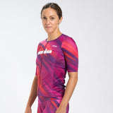 Zoot Sports TRI TOPS Women's Ltd Tri Aero Jersey - IM Heat