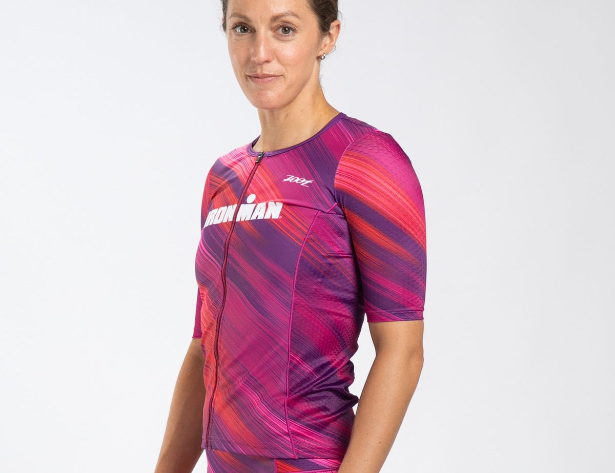 Zoot Sports TRI TOPS Women's Ltd Tri Aero Jersey - IM Heat