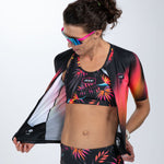 Zoot Sports TRI TOPS Women's Ltd Tri Aero Jersey - Tropical Magic