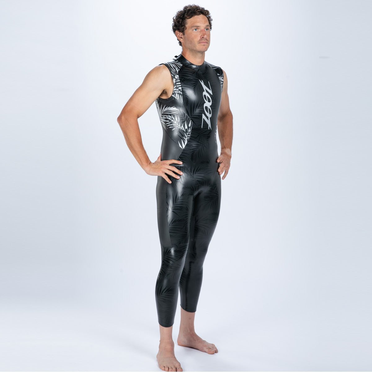 Zoot Sports WETSUITS Men s Maui Sleeveless Wetsuit Silver Palm Zoot Sports WETSUITS Men s Maui Sleeveless Wetsuit Silver Palm