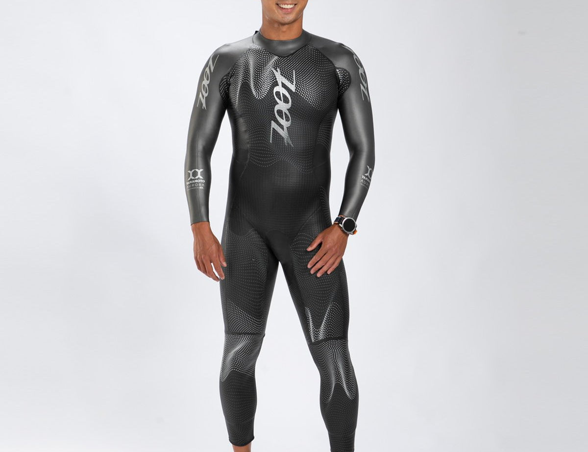 Zoot Sports WETSUITS Men's WikiWiki Aurora Float - Volcanic Sunrise