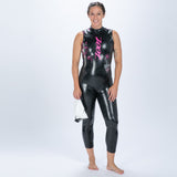 Zoot Sports WETSUITS Women's Maui Sleeveless Wetsuit - Pink Palm