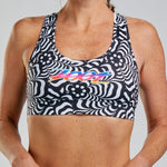 Zoot Sports Womens LTD Run Bra - Tri Love