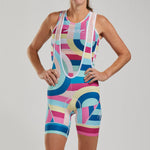 Zoot Sports Womens LTD Cycle Bib - Riviera