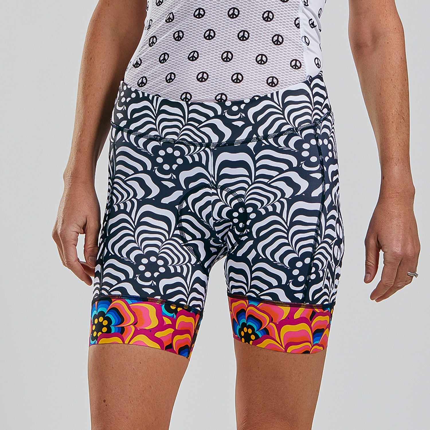 Zoot Sports Womens LTD Cycle Short - Tri Love