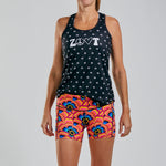 Zoot Sports Womens LTD Run Pulse Short - Tri Love