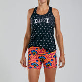 Zoot Sports Womens LTD Run Pulse Short - Tri Love