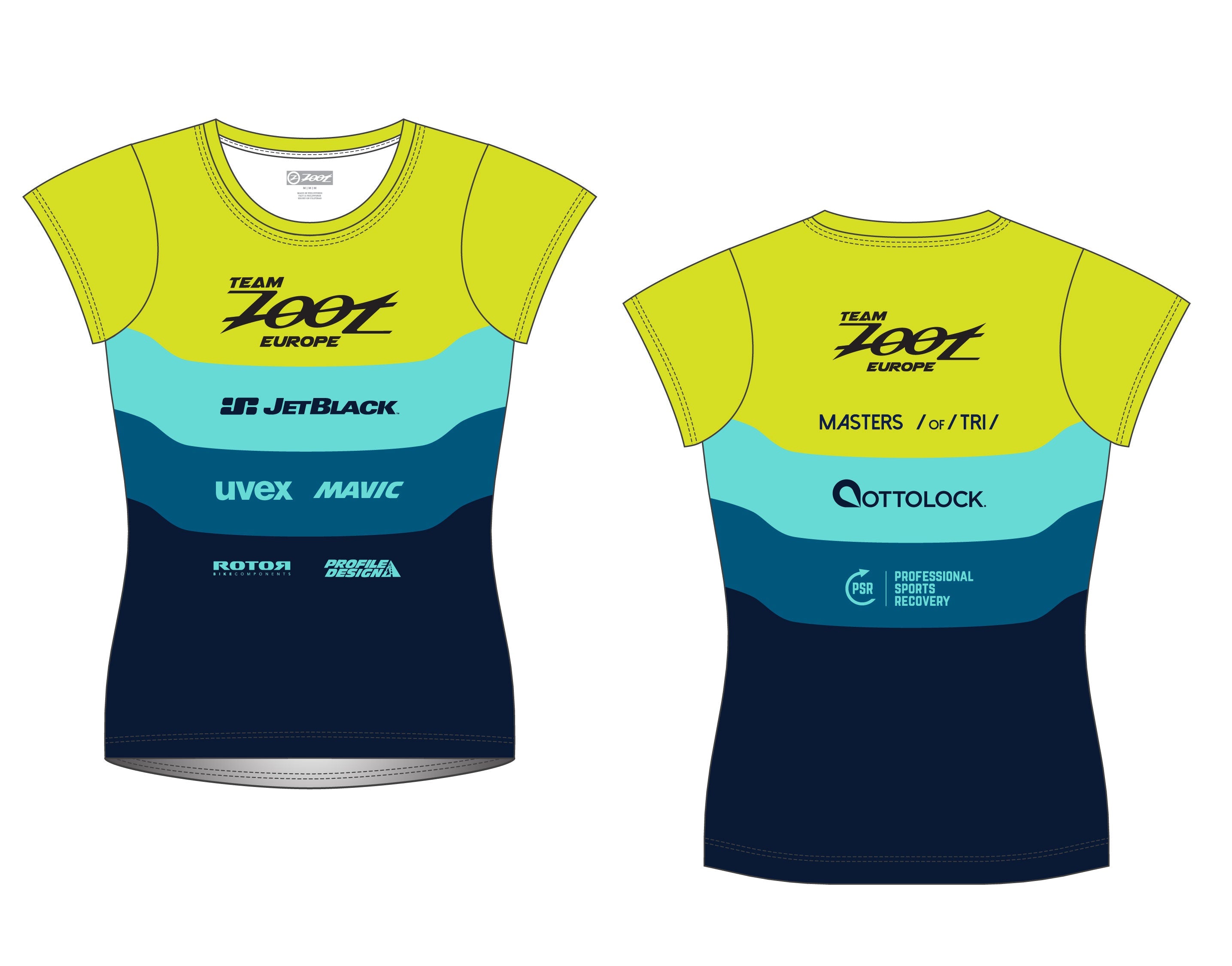 Zoot Sports Womens Run Tee - Team Zoot 2020