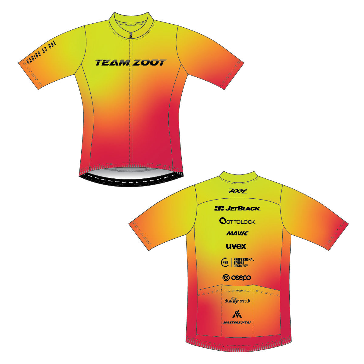 rennrad trikot richtige größe Herren LTD Rennrad Aero Trikot