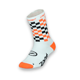 Zoot Sports Unisex Zoot 5 Inch Sock - Checker Coral