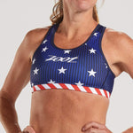 Zoot Sports BRAS WOMENS LTD TRI BRA - STARS & STRIPES