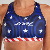 Zoot Sports Womens LTD Triathlon Bra - Stars & Stripes