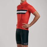 Zoot Sports Cycle Apparel Mens Core + Cycle Jersey - Cardinal
