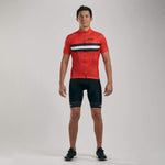Zoot Sports Cycle Apparel Mens Core + Cycle Jersey - Cardinal