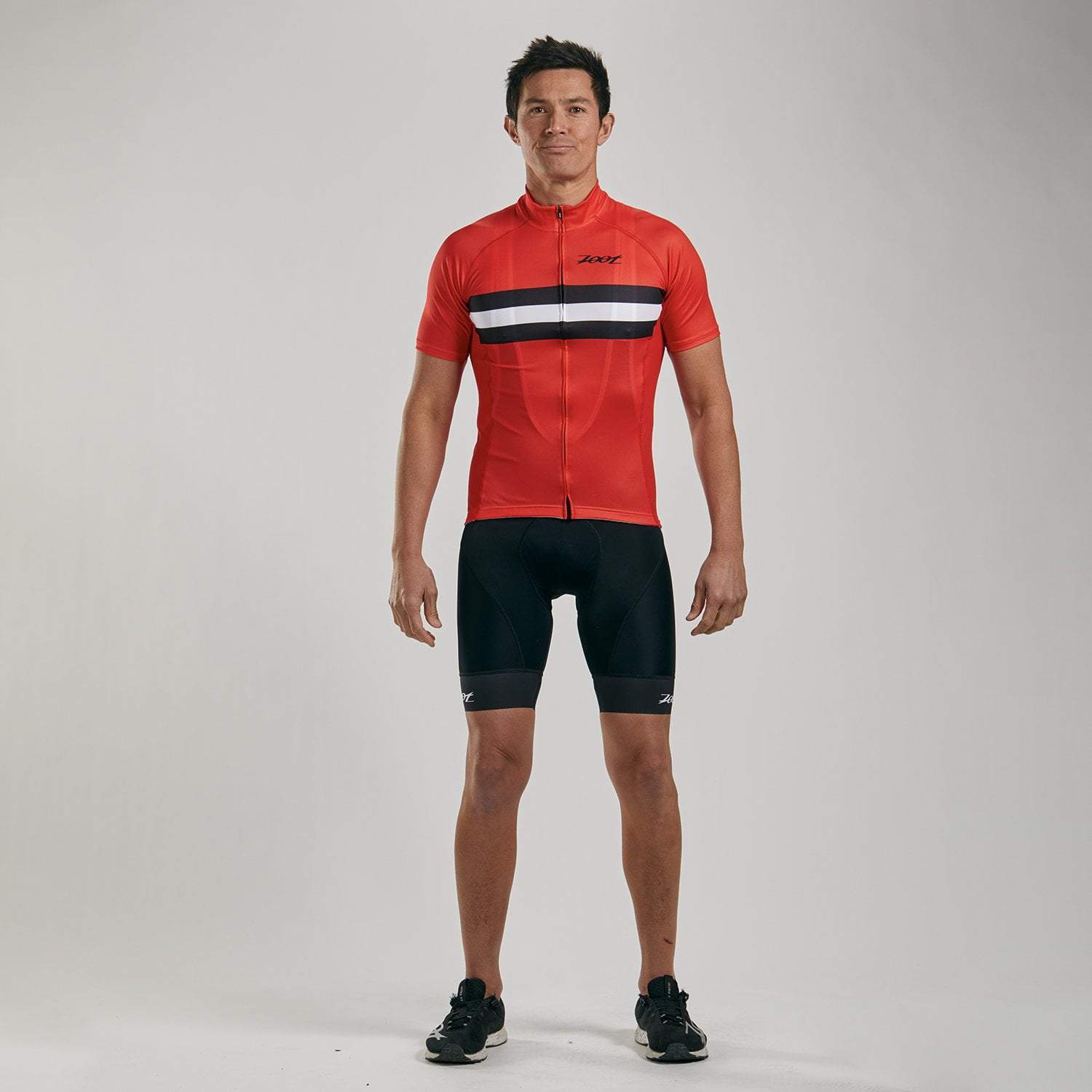 Zoot Sports Cycle Apparel Mens Core + Cycle Jersey - Cardinal