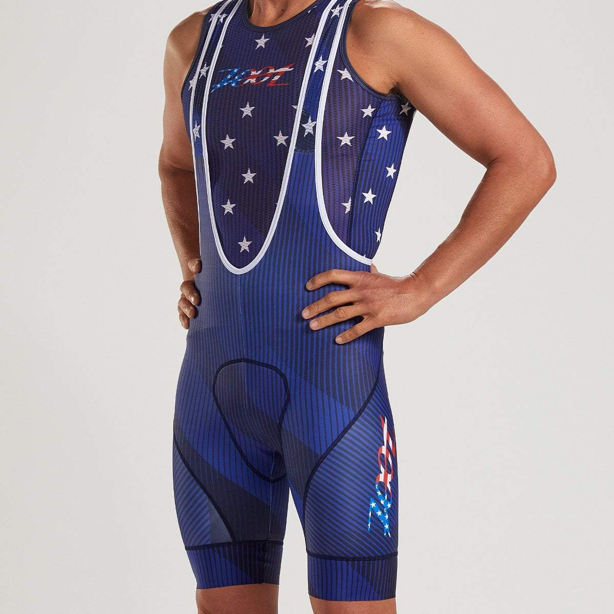 Zoot Sports CYCLE APPAREL MENS LTD CYCLE BIB - STARS & STRIPES