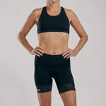 Zoot Sports Womens Core + Cycle Short - Black