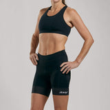 Zoot Sports Cycle Apparel Womens Core + Cycle Short - Black