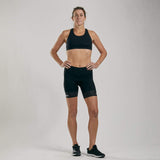 Zoot Sports Cycle Apparel Womens Core + Cycle Short - Black