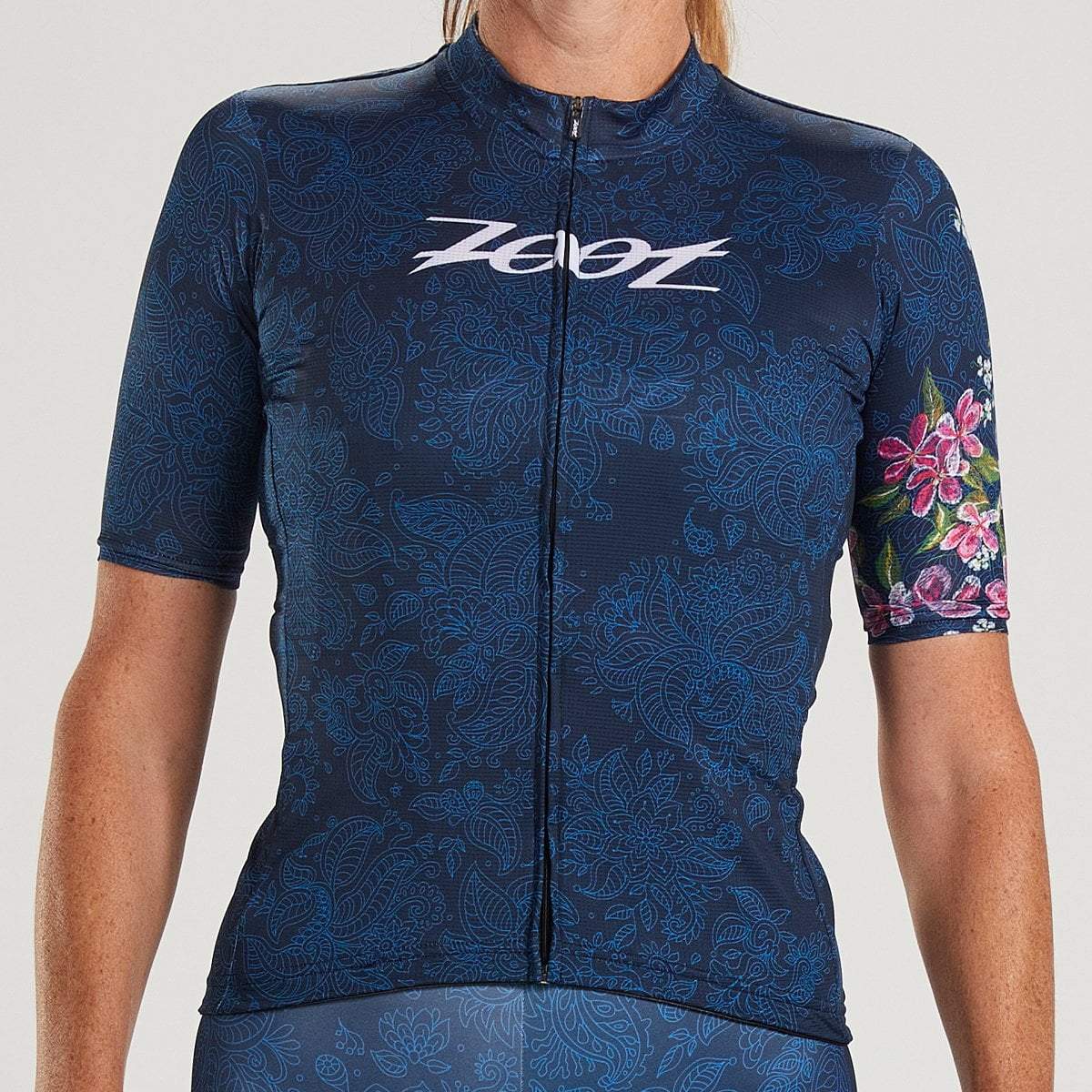 Zoot Sports Womens LTD Cycle Aero Jersey - Blue Roar