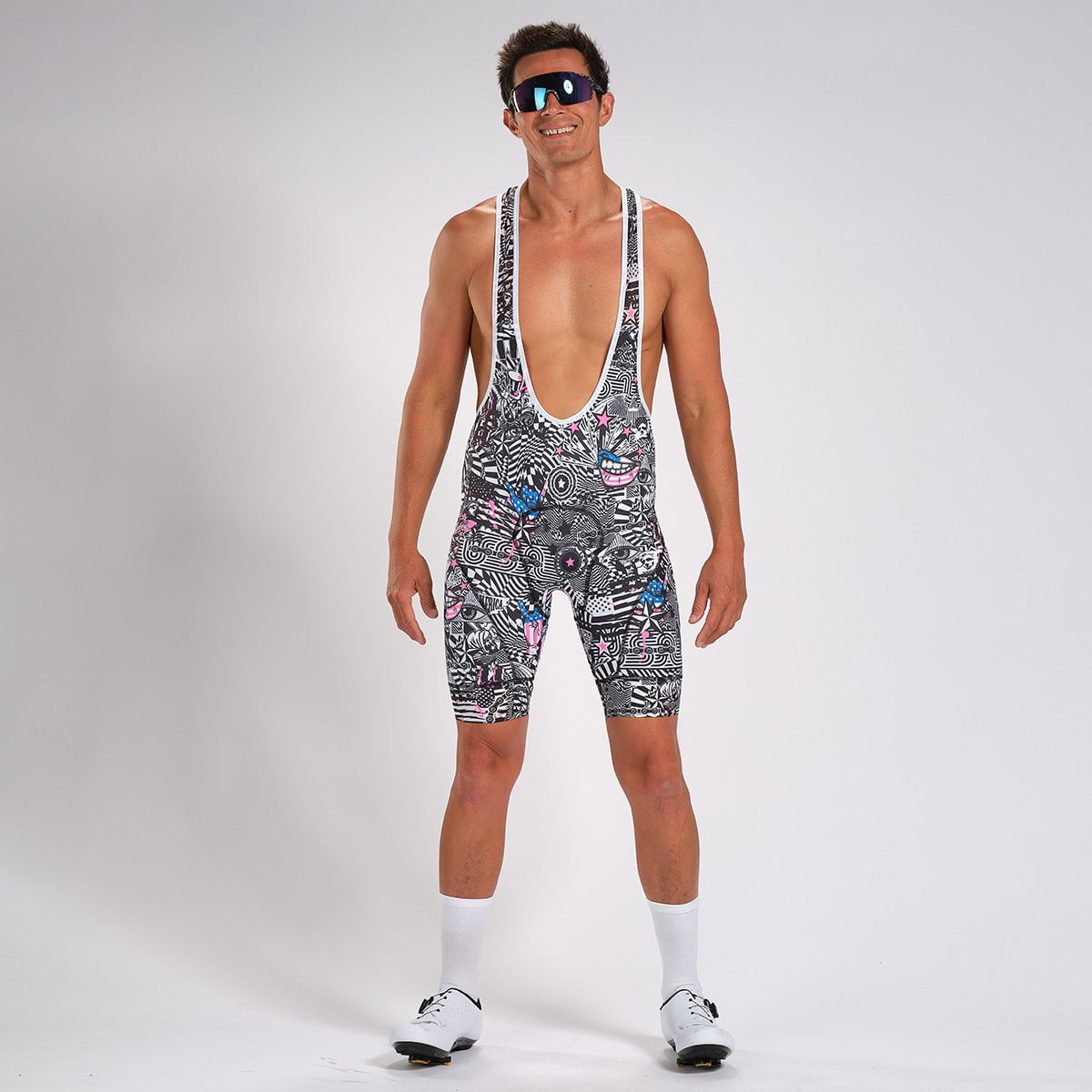 Zoot Sports Cycle Bottoms Mens LTD Cycle Bib - American Rebel