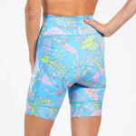 Zoot Sports CYCLE BOTTOMS WOMENS LTD CYCLE HIGH WAIST SHORT - LIVE ALOHA