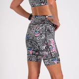 Zoot Sports Cycle Bottoms Womens LTD High Waist Cycle Short - American Rebel