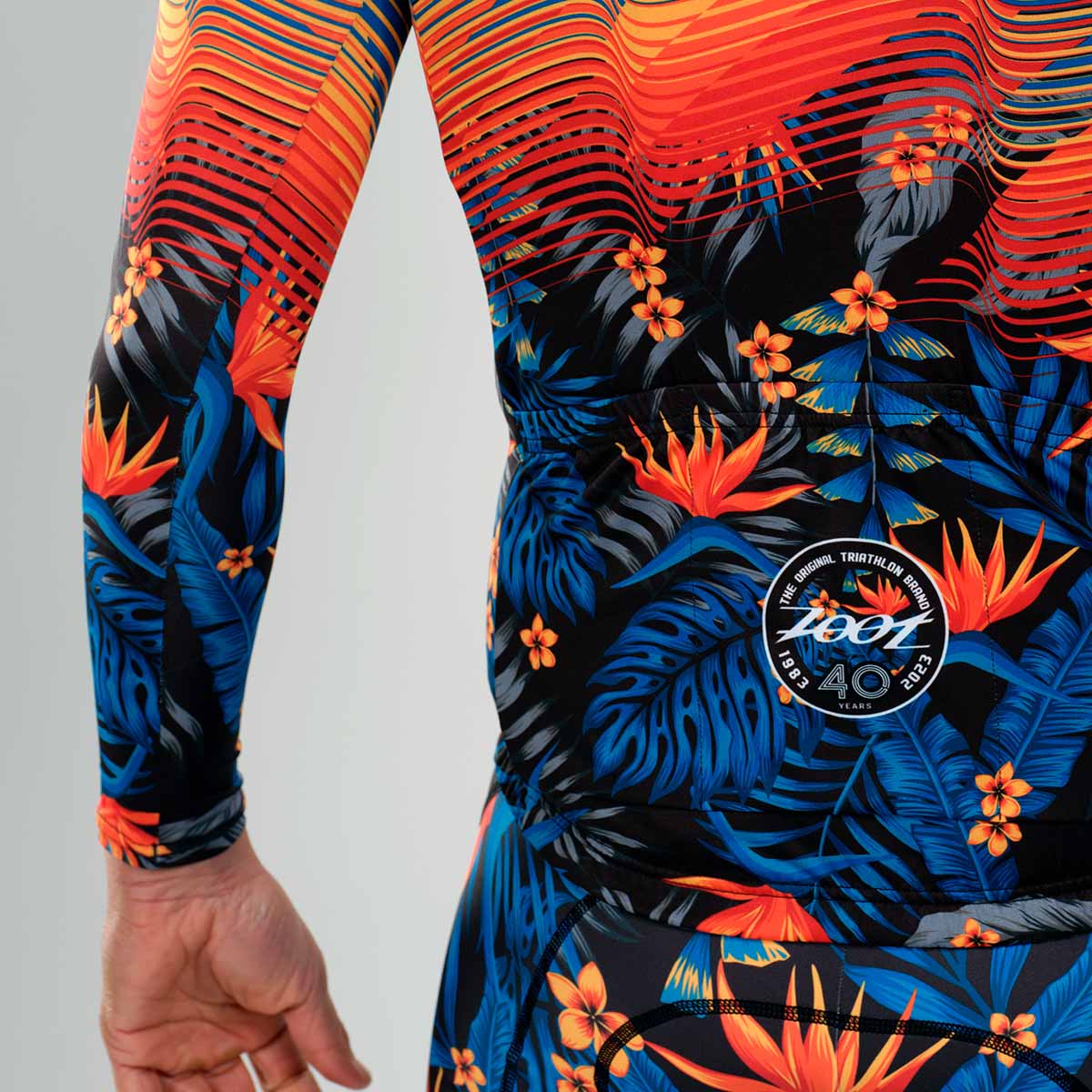 Zoot Sports Cycle Jerseys Mens LTD Cycle Sun Stop Longsleeve Jersey - 40 Years