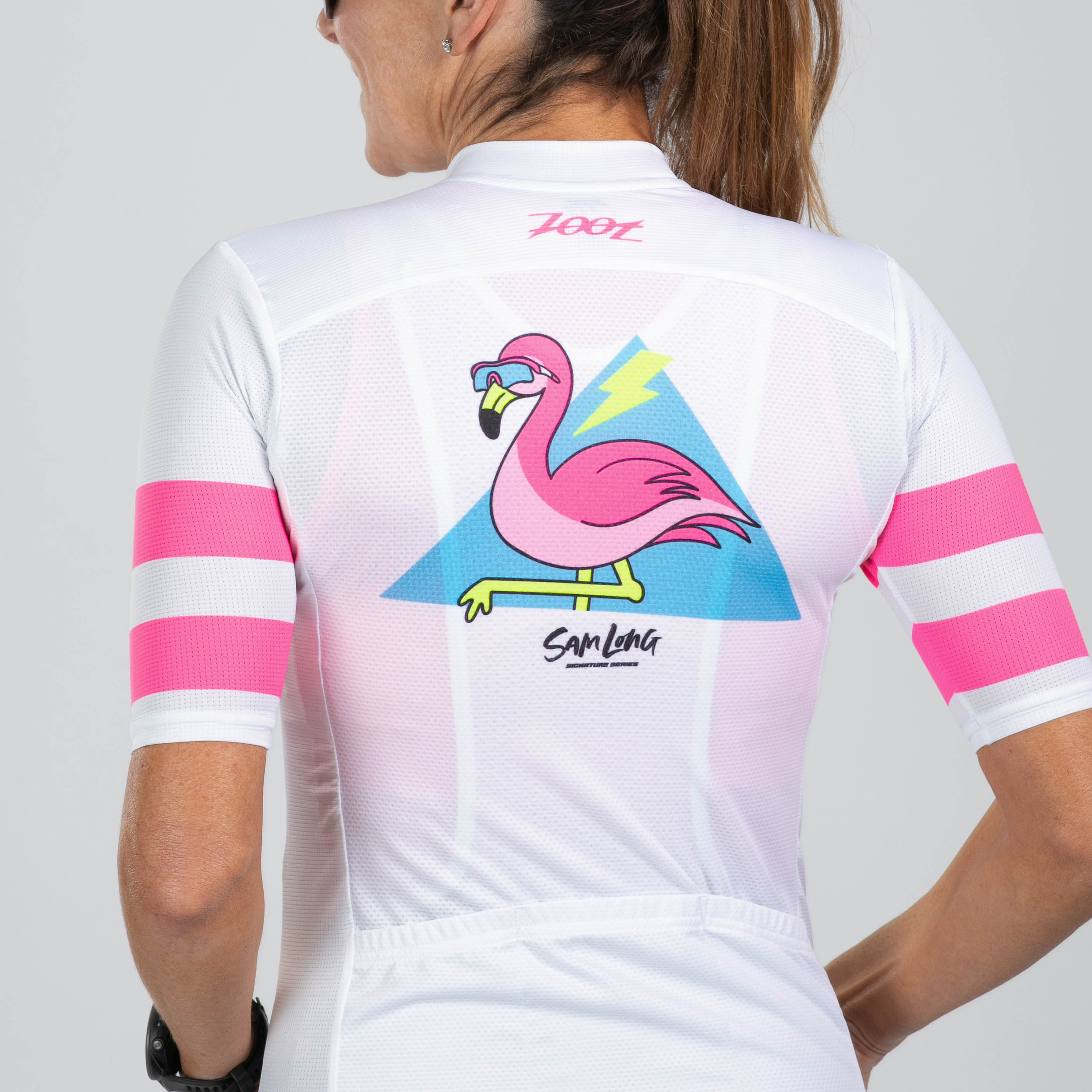 Zoot Sports CYCLE JERSEYS Women's Ltd Cycle Aero Jersey - Flamingo