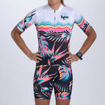 Zoot Sports CYCLE JERSEYS Womens LTD Cycle Aero Jersey - Koa Tropical