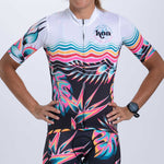 Zoot Sports CYCLE JERSEYS Womens LTD Cycle Aero Jersey - Koa Tropical