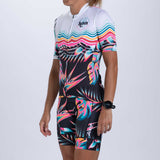 Zoot Sports CYCLE JERSEYS Womens LTD Cycle Aero Jersey - Koa Tropical