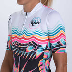 Zoot Sports CYCLE JERSEYS Womens LTD Cycle Aero Jersey - Koa Tropical