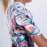 Zoot Sports CYCLE JERSEYS Womens LTD Cycle Aero Jersey - Koa Tropical