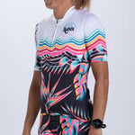 Zoot Sports CYCLE JERSEYS Womens LTD Cycle Aero Jersey - Koa Tropical