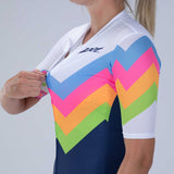 Zoot Sports CYCLE JERSEYS Women's Ltd Cycle Aero Jersey - Salty Groove