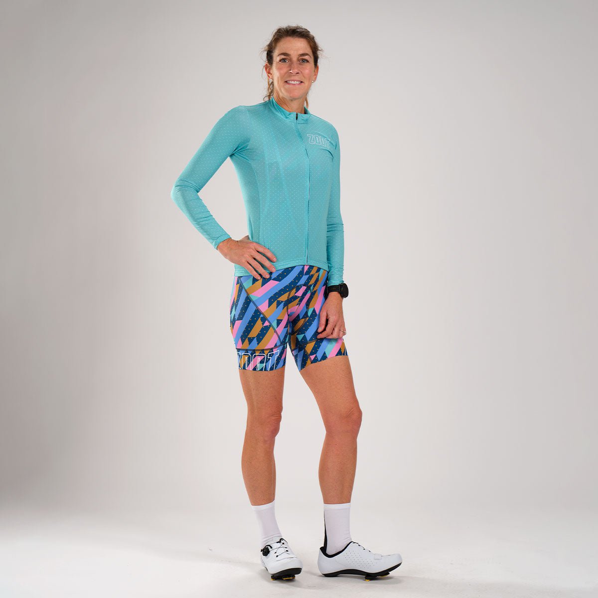 Zoot Sports Cycle Jerseys Womens LTD Cycle Sun Stop Longsleeve Jersey - Unbreakable