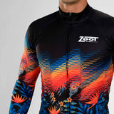 Zoot Sports Cycle Outerwear Mens LTD Cycle Thermo Jersey - 40 Years
