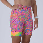 Zoot Sports CYCLE SHORTS Women's Ltd Cycle High Waist Short - Salty Groove