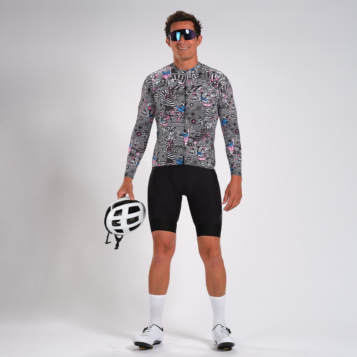 Zoot Sports Cycle Tops Mens LTD Cycle Sun Stop Ls Jersey - American Rebel