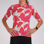 Zoot Sports Cycle Tops Womens LTD Cycle Aero Jersey - Blooms