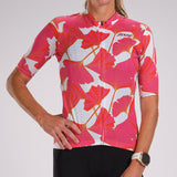 Zoot Sports Cycle Tops Womens LTD Cycle Aero Jersey - Blooms