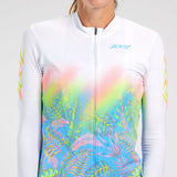Zoot Sports CYCLE TOPS WOMENS LTD CYCLE SUN STOP LS JERSEY - LIVE ALOHA
