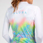 Zoot Sports CYCLE TOPS WOMENS LTD CYCLE SUN STOP LS JERSEY - LIVE ALOHA
