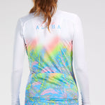 Zoot Sports CYCLE TOPS WOMENS LTD CYCLE SUN STOP LS JERSEY - LIVE ALOHA