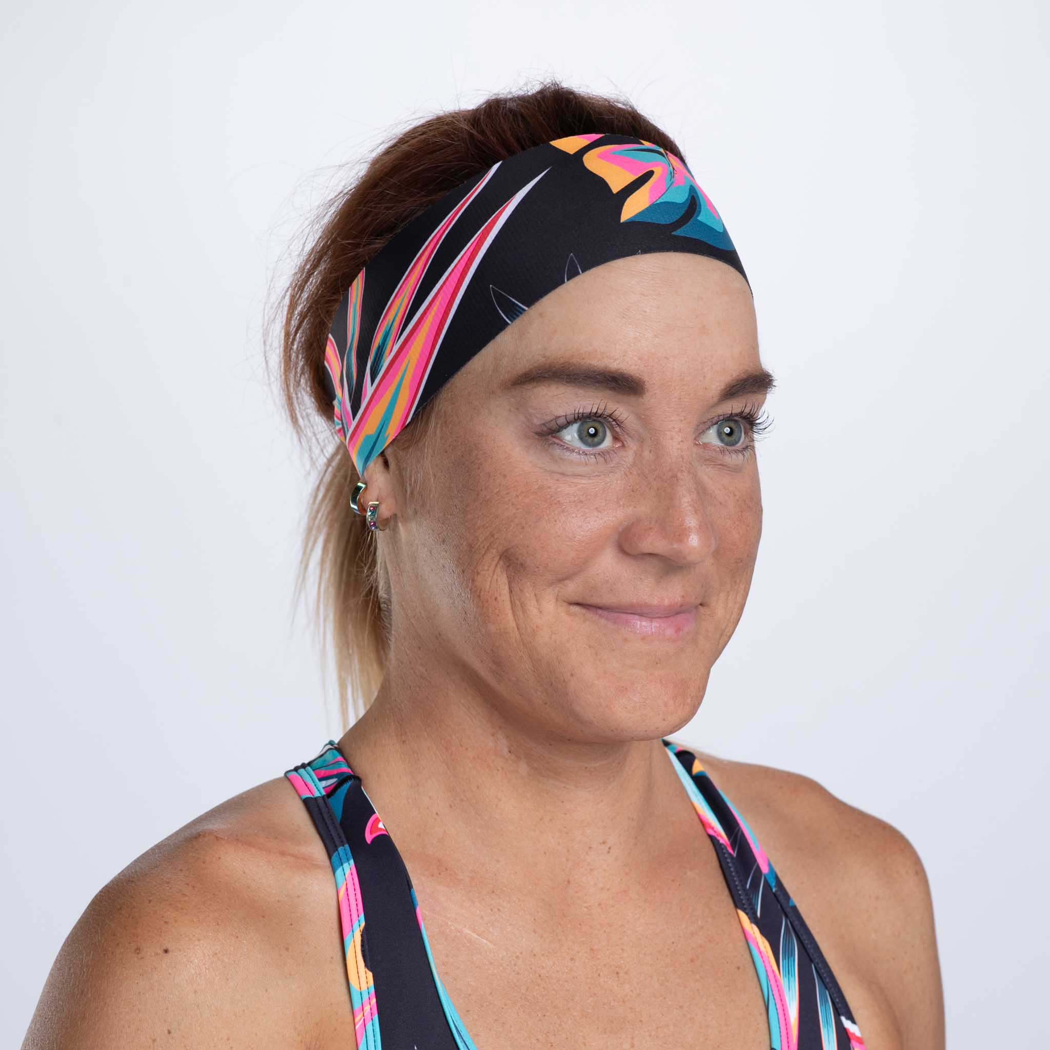 Zoot Sports HEADWEAR OSFA Unisex LTD Headband - Koa Tropical