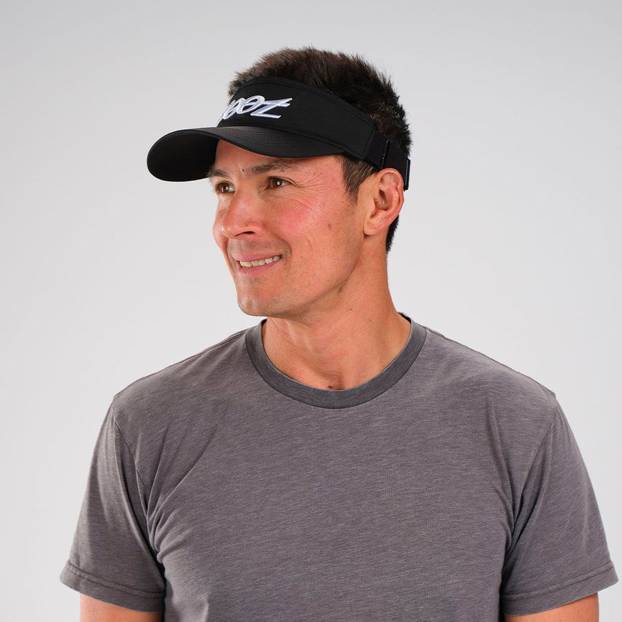 Unisex Tech Visor Black Zoot Sports Europe