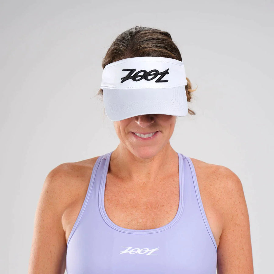 Unisex Tech Visor White Zoot Sports Europe