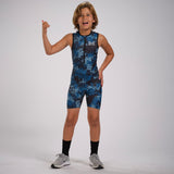 Zoot Sports KIDS YOUTH LTD Protege TRI RACESUIT - RACE DIVISION NAVY