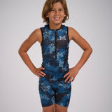 Zoot Sports KIDS YOUTH LTD Protege TRI RACESUIT - RACE DIVISION NAVY